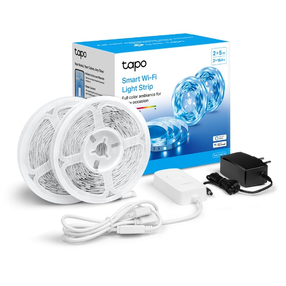 Tapo L900-10 - 智能彩色Wi-Fi燈帶 (單色) (可調色) (5米長x2)