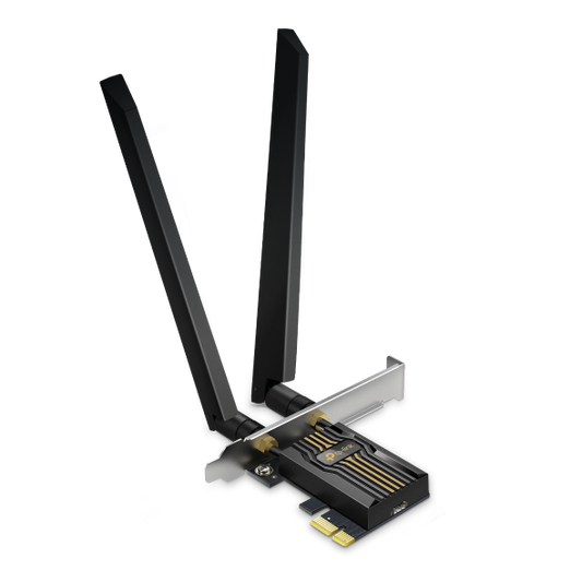 Archer TBE400E - BE6500 三頻藍牙 5.4 PCIe 網絡卡  WiFi Card