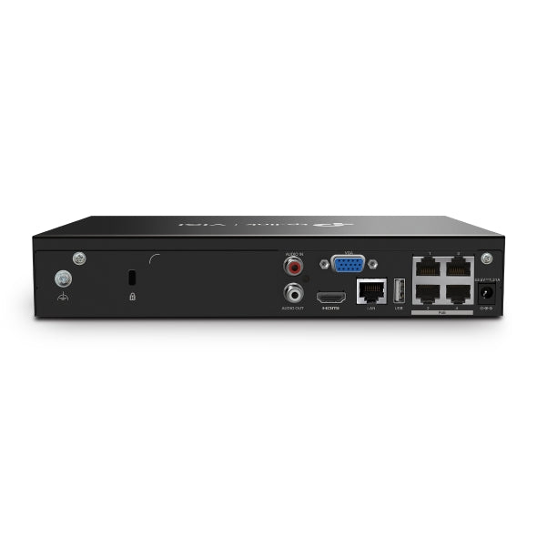 VIGI NVR1004H-4P-2TB - VIGI 4 通道 PoE+ 網絡錄影機 (預裝 1× 2TB HDD)