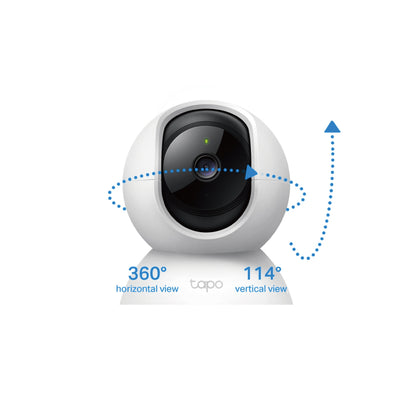 Tapo TC70 - 1080P 旋轉式 Wi-Fi 攝影機 Pan/Tilt Security Wi-Fi Camera [工廠翻修產品][Remanufactured Products]