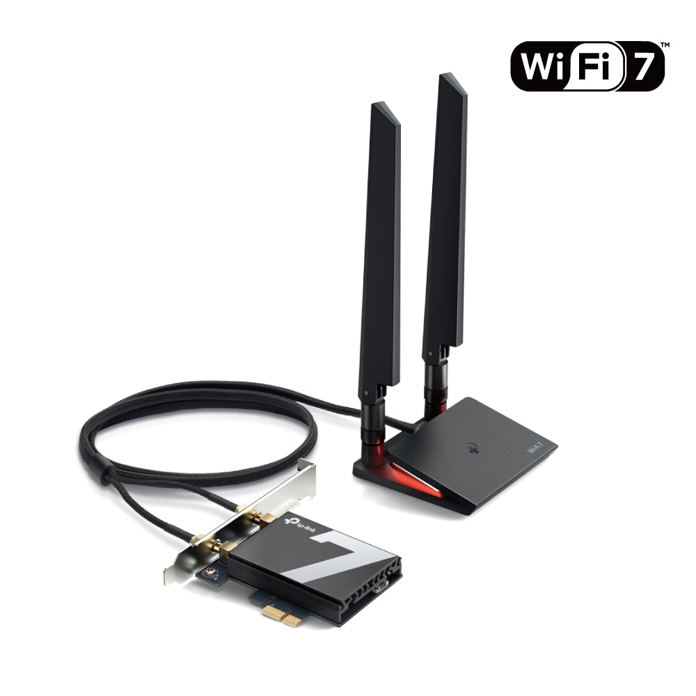 Archer TBE550E - BE9300 三頻藍牙 5.4 PCIe 網絡卡 Wifi 7 網絡卡 WiFi Card