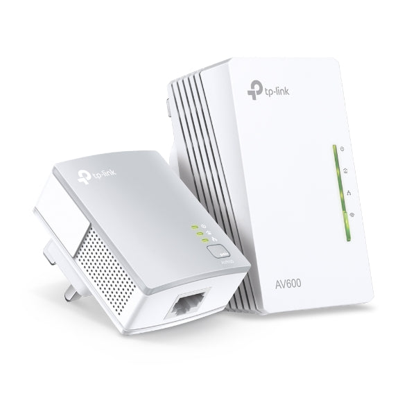 TL-WPA4220 KIT - AV600 電力線 Wi-Fi HomePlug 拓展器套裝 [工廠翻修產品][Remanufactured Products]