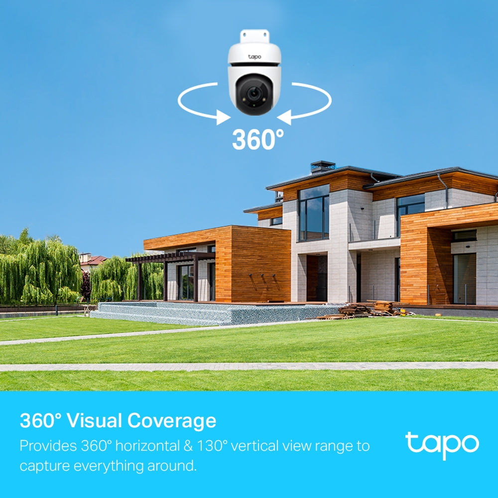 Tapo C500 - Full HD AI 防水旋轉式 Wi-Fi 攝影機 [工廠翻修產品][Remanufactured Products]