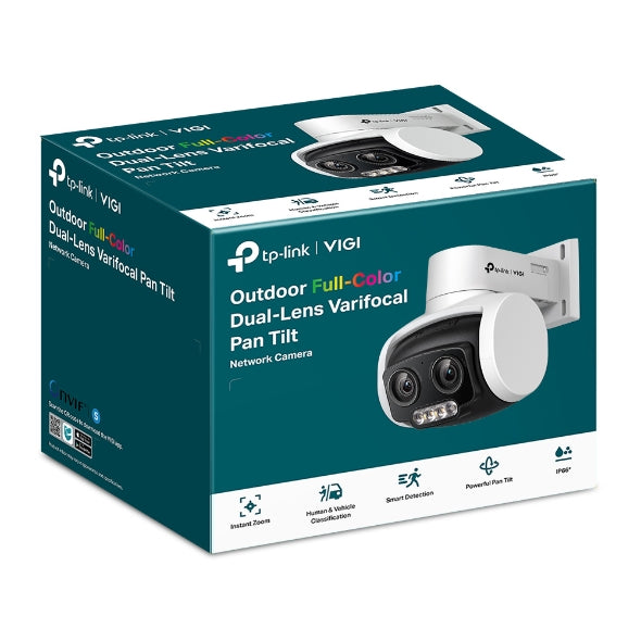 VIGI C540V - VIGI 4MP Outdoor Full-Color Dual-Lens Varifocal Pan Tilt Network Camera 戶外全彩雙鏡變焦 旋轉式網路攝影機