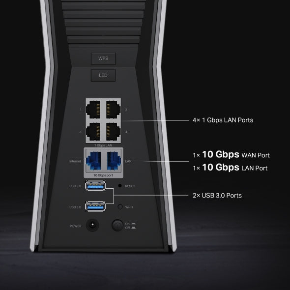 Archer BE805 - BE19000 三頻路由器 Wifi 7 Router (支援10G光纖寬頻)