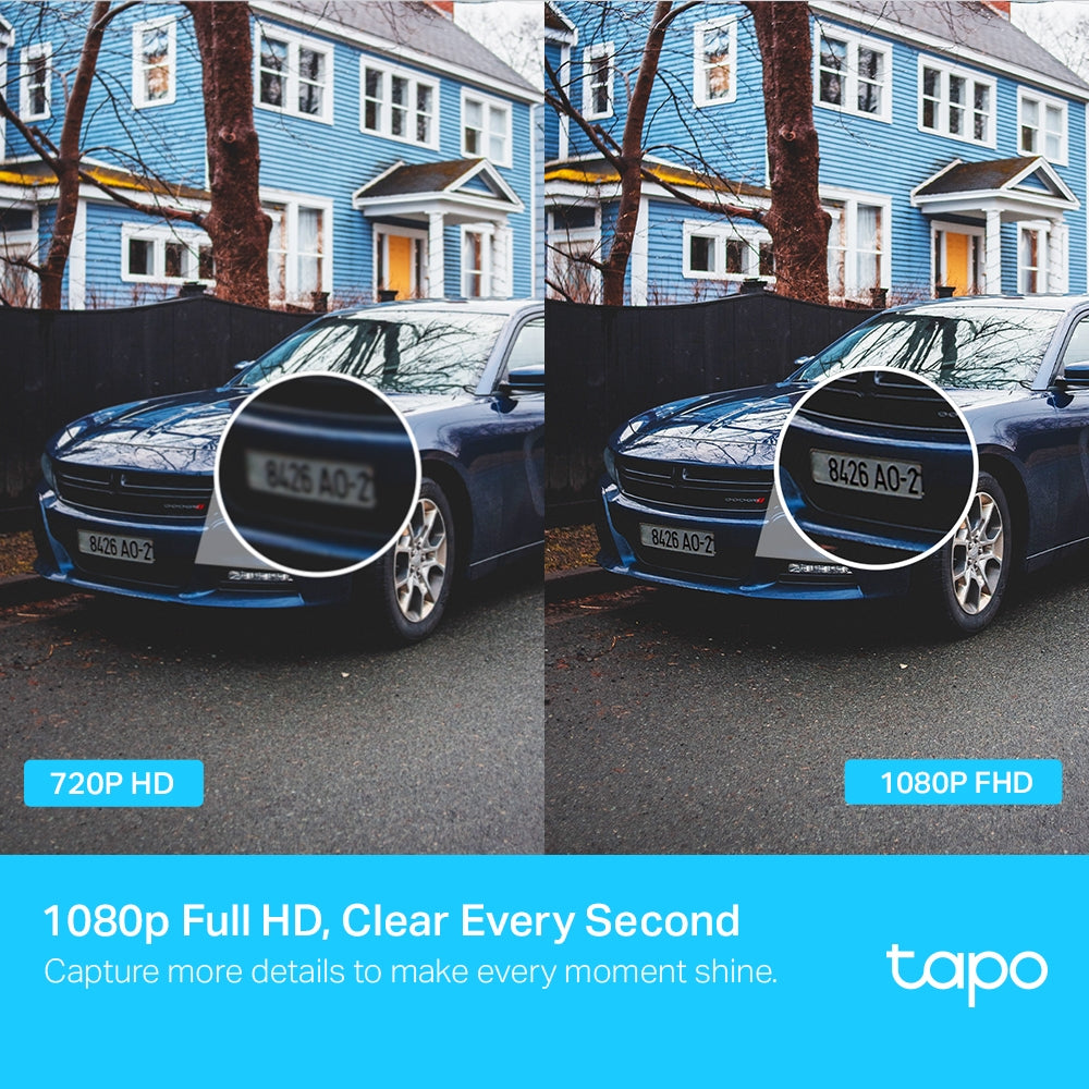 Tapo C500 - Full HD AI 防水旋轉式 Wi-Fi 攝影機 [工廠翻修產品][Remanufactured Products]