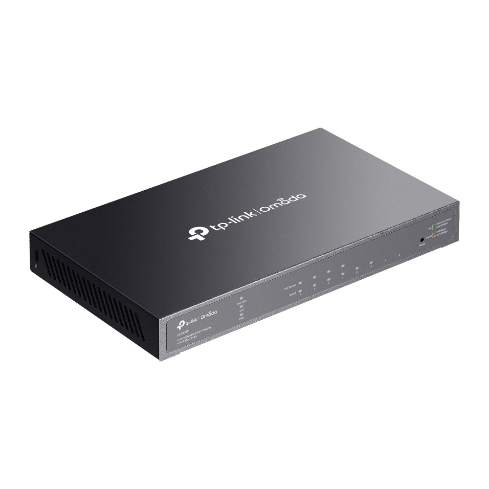 SG2008P - Omada 8-Port Gigabit 智慧型交換器(附4-Port PoE+) [工廠翻修產品][Remanufactured Products]