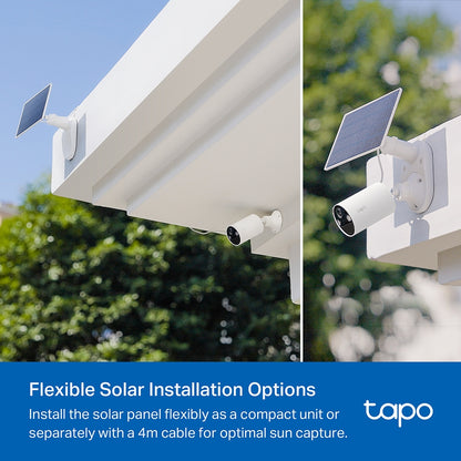 Tapo C410 KIT - 3MP AI防水無線電池攝影機 + 太陽能充電板套裝 Wireless WiFi battery Camera  (Solar-Powered KIT)