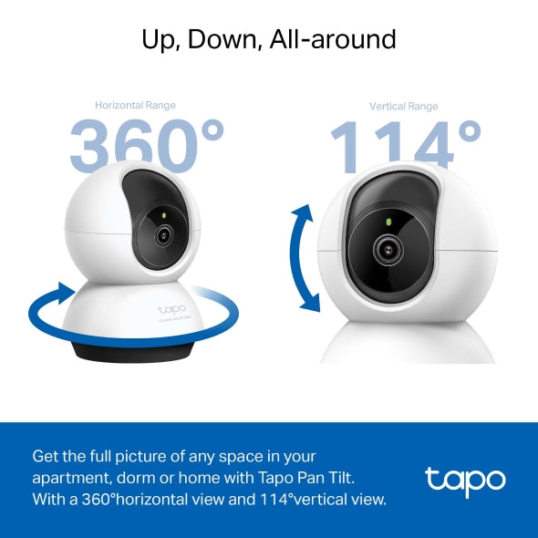 Tapo C220 - 1440P AI 旋轉式 Wi-Fi 攝影機 Pan/Tilt Security Wi-Fi Camera