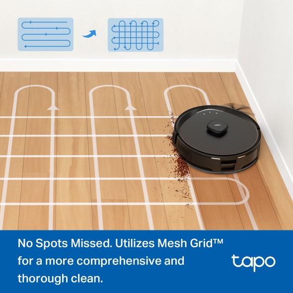 Tapo RV30 Max - 5300Pa 超強吸力掃拖機器人 (LiDAR+IMU雙導航系統) (Tapo IQ+ 智慧清潔™)