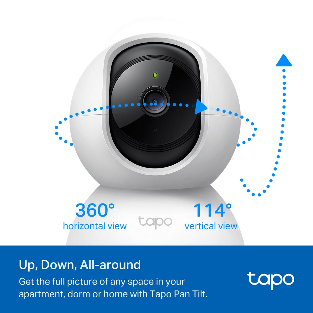 Tapo C200C - 1080P 旋轉式 Wi-Fi 攝影機 Pan/Tilt Security Wi-Fi Camera [工廠翻修產品][Remanufactured Products]