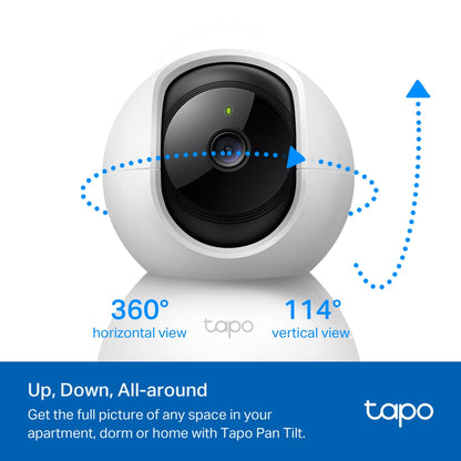 Tapo C200C - 1080P 旋轉式 Wi-Fi 攝影機 Pan/Tilt Security Wi-Fi Camera [工廠翻修產品][Remanufactured Products]