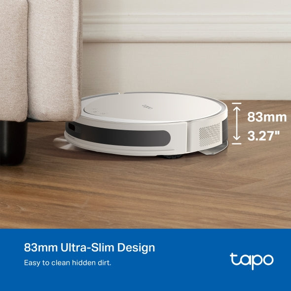 Tapo RV20 Max White - 5300Pa 超強吸力掃拖機器人 (MagSlim™ LiDAR 導航) (Tapo IQ+ 智慧清潔™) (白色)