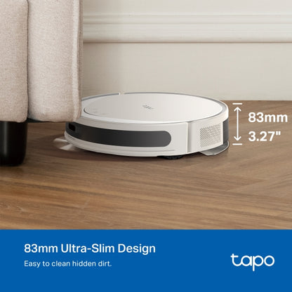 Tapo RV20 Max White - 5300Pa 超強吸力掃拖機器人 (MagSlim™ LiDAR 導航) (Tapo IQ+ 智慧清潔™) (白色)