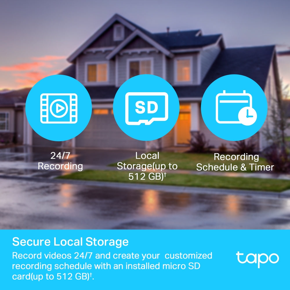 Tapo C500 - Full HD AI 防水旋轉式 Wi-Fi 攝影機 [工廠翻修產品][Remanufactured Products]