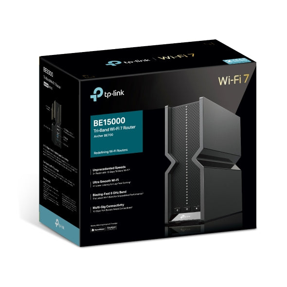 Archer BE700 - BE15000 三頻路由器 Wifi 7 Router (支援10G光纖寬頻) [工廠翻修產品][Remanufactured Products]