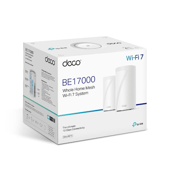 Deco BE75 - BE17000 三頻 Mesh 路由器 Wifi 7 Mesh Router (支援10G光纖)