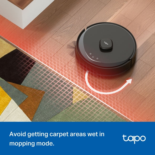 Tapo RV30 Max - 5300Pa 超強吸力掃拖機器人 (LiDAR+IMU雙導航系統) (Tapo IQ+ 智慧清潔™)