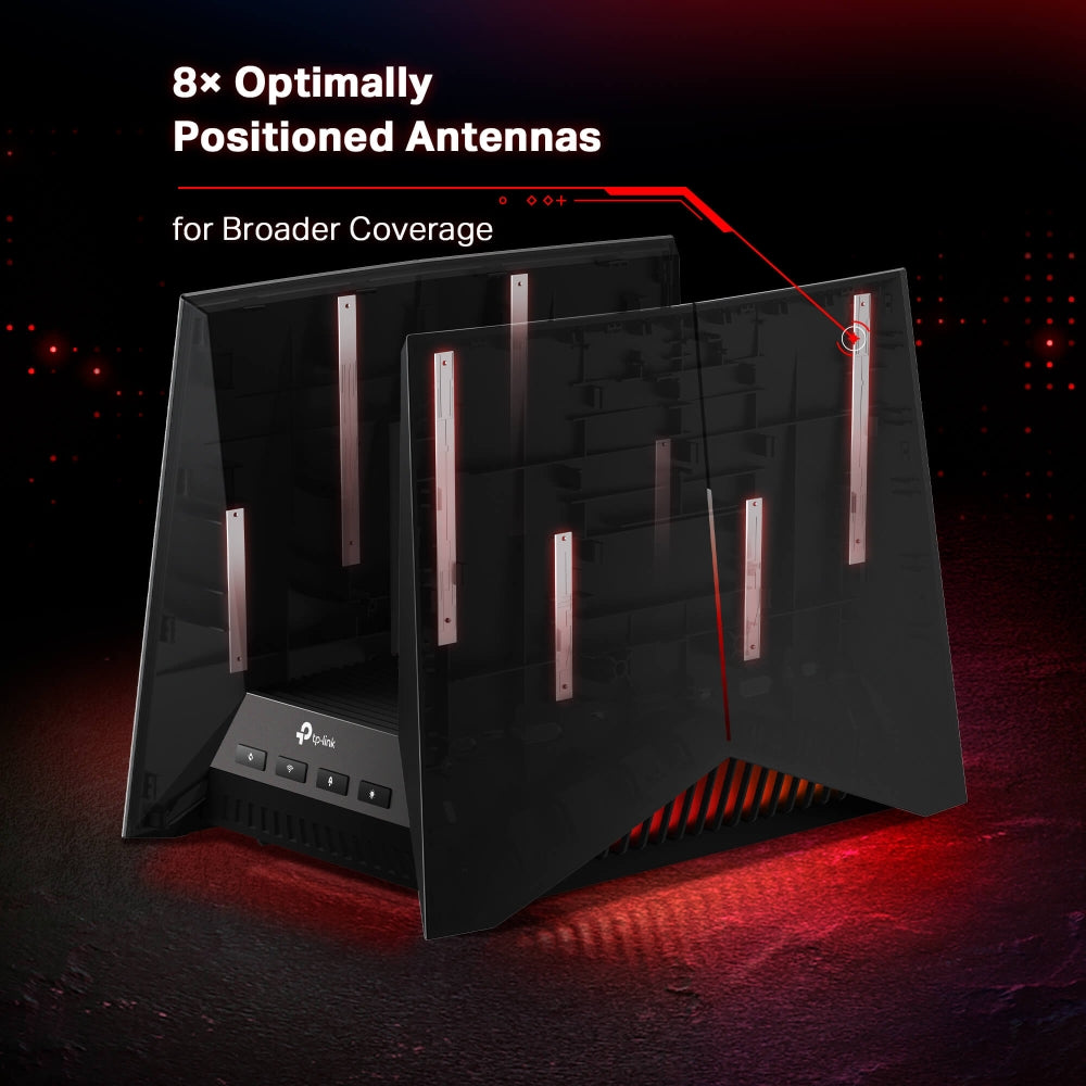 Archer GE800 - BE19000 三頻 Wi-Fi 7 電競路由器 Wifi 7 Gaming Mesh Router (支援10G光纖寬頻)
