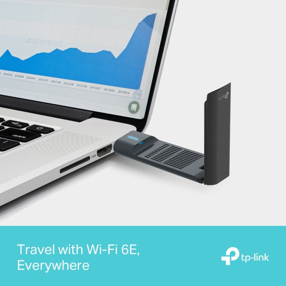 Archer TXE70UH - AXE5400 Wi-Fi 6E 高增益無線 USB Wi-Fi 接收器 (USB Wifi 6E Antennas Adapter) (網絡接收器)