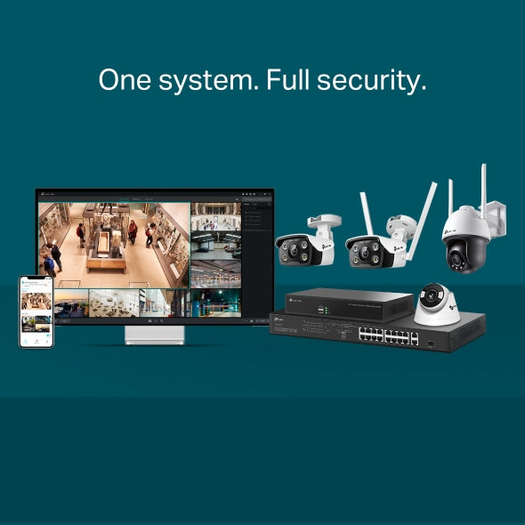 VIGI C340-W - VIGI 4MP 戶外全彩 Wi-Fi 槍型網路攝影機