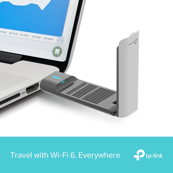 Archer TX50UH - AX3000 Wi-Fi 6 高增益無線 USB Wi-Fi 接收器 (USB Wifi 6 Antennas Adapter) (網絡接收器)