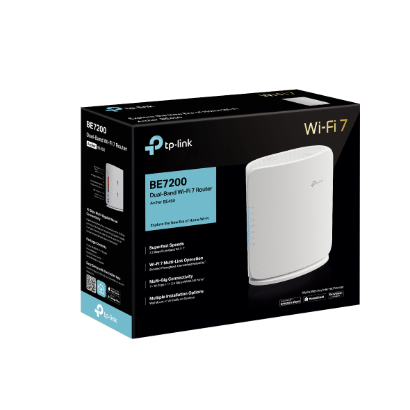 Archer BE450 - BE7200 雙頻 Wi-Fi 7 路由器 Wifi 7 Router (支援10G光纖寬頻)