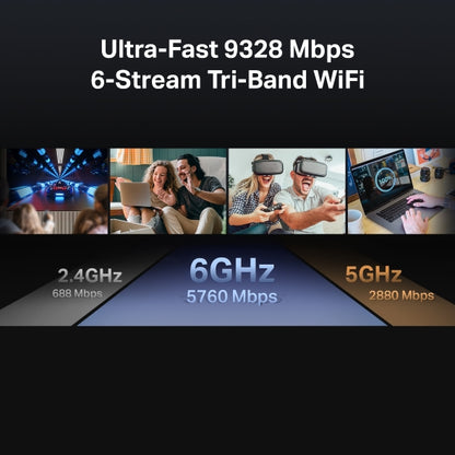 Archer BE550 - BE9300 三頻路由器 Wifi 7 Router (支援2.5G光纖寬頻)