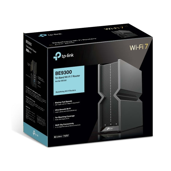 Archer BE550 - BE9300 三頻路由器 Wifi 7 Router (支援2.5G光纖寬頻)