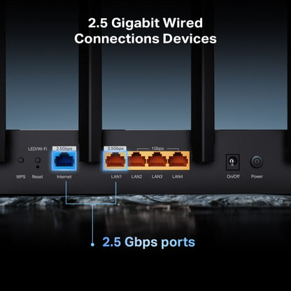 Archer BE400 - BE6500 雙頻 Wi-Fi 7 路由器 - Wifi 7 Router (支援2.5G光纖寬頻)