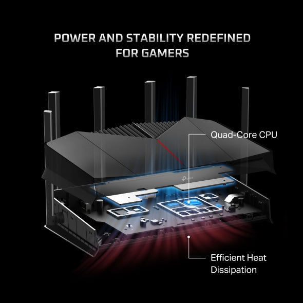 Archer GE400 - BE6500 雙頻 Wi-Fi 7 電競路由器 Wifi 7 Gaming Mesh Router (支援2.5G光纖)