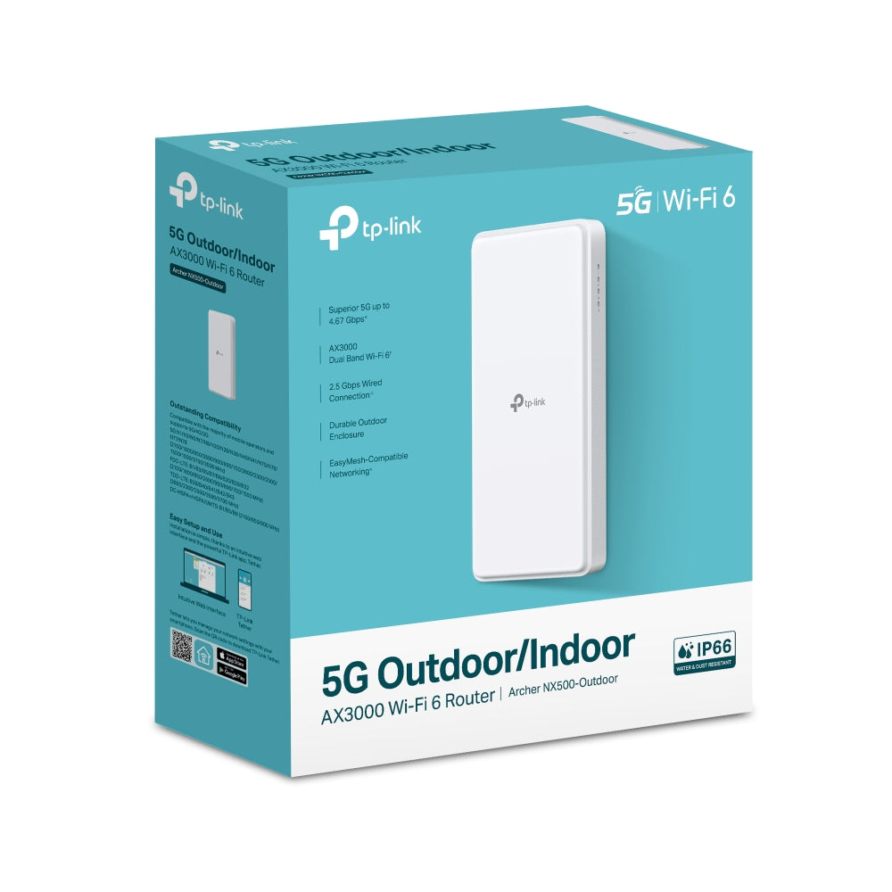 Archer NX500-Outdoor - AX3000 Wi-Fi 6 5G 戶外路由器 Wifi 6 Router (5G Sim Card)