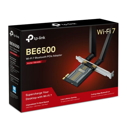 Archer TBE400E - BE6500 三頻藍牙 5.4 PCIe 網絡卡  WiFi Card