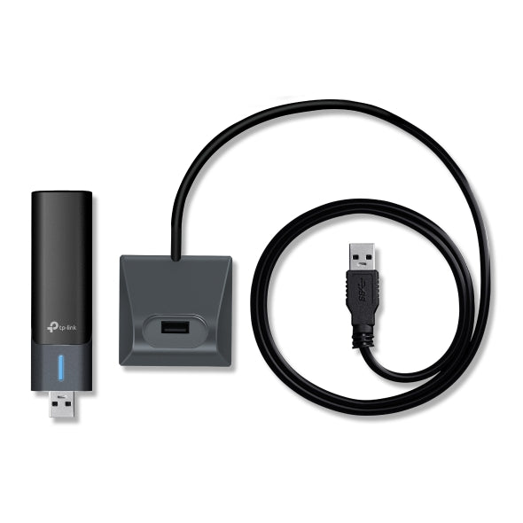 Archer TXE50UH - AXE3000 Wi-Fi 6E 高增益無線 USB Wi-Fi 接收器 Wifi 7 網絡卡 (網絡接收器)