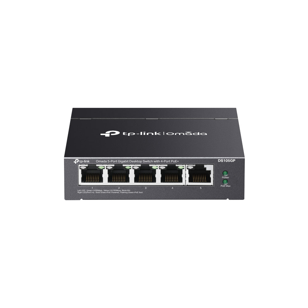 DS105GP - Omada 5-Port Gigabit Unmanaged Desktop Switch with 4-Port PoE+