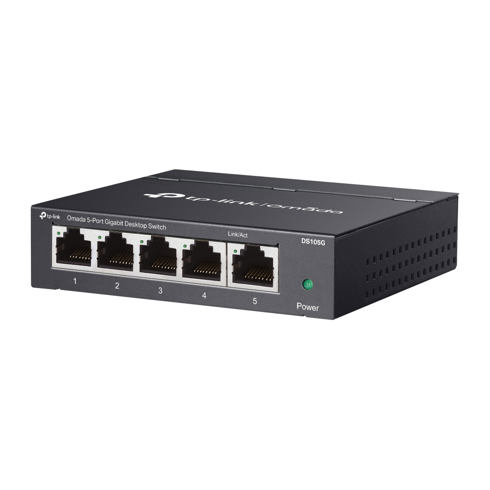 DS105G - Omada 5-Port Gigabit Unmanaged Desktop Switch
