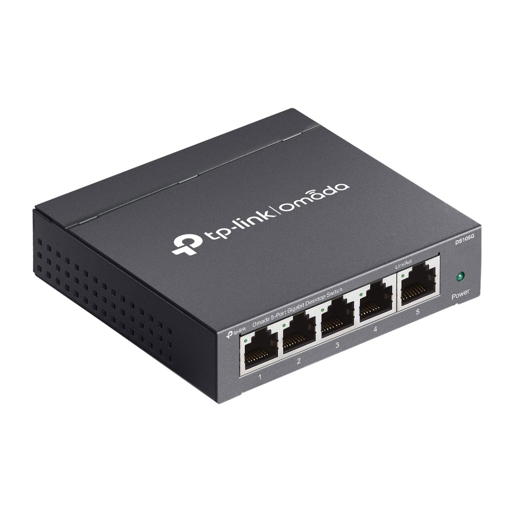 DS105G - Omada 5-Port Gigabit Unmanaged Desktop Switch