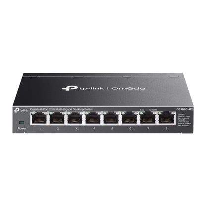 DS108G-M2 - Omada 8-Port 2.5G Multi-Gigabit Unmanaged Desktop Switch