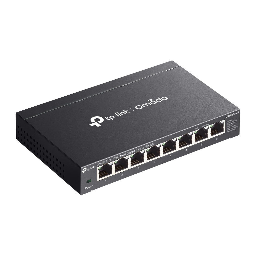 DS108G-M2 - Omada 8-Port 2.5G Multi-Gigabit Unmanaged Desktop Switch