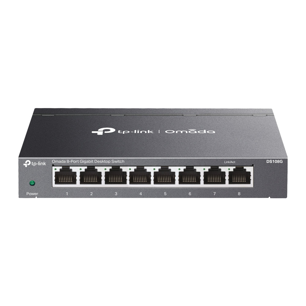 DS108G - Omada 8-Port Gigabit Unmanaged Desktop Switch