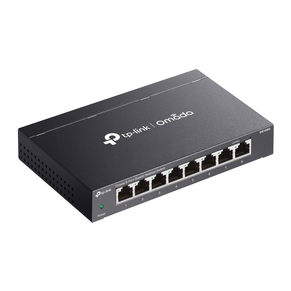 DS108G - Omada 8-Port Gigabit Unmanaged Desktop Switch