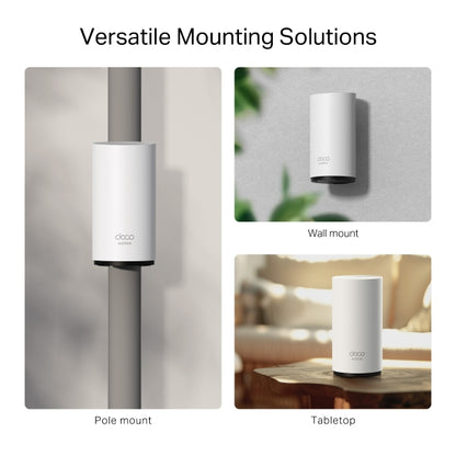 Deco BE25-Outdoor - BE5000 雙頻 Mesh 室內/室外路由器 Wifi 7 Mesh Router (支援2.5G光纖寬頻)(支援室外設置)