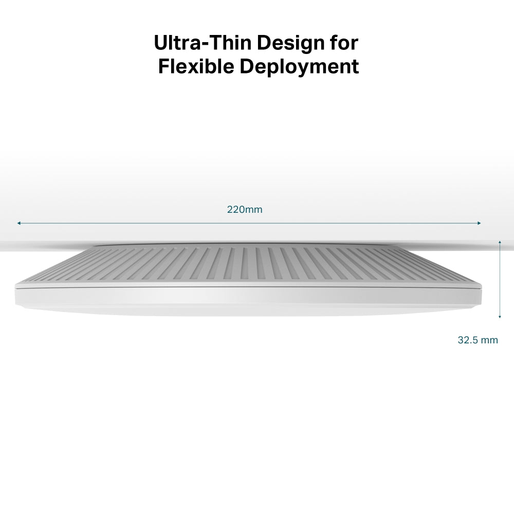 EAP772 - Omada BE11000 吸頂式 三頻 Wi-Fi 7 Access Point