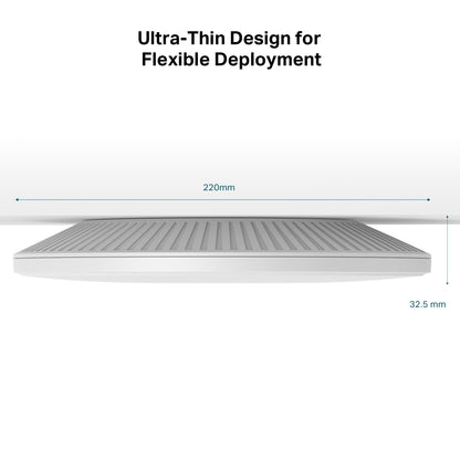 EAP772 - Omada BE11000 吸頂式 三頻 Wi-Fi 7 Access Point