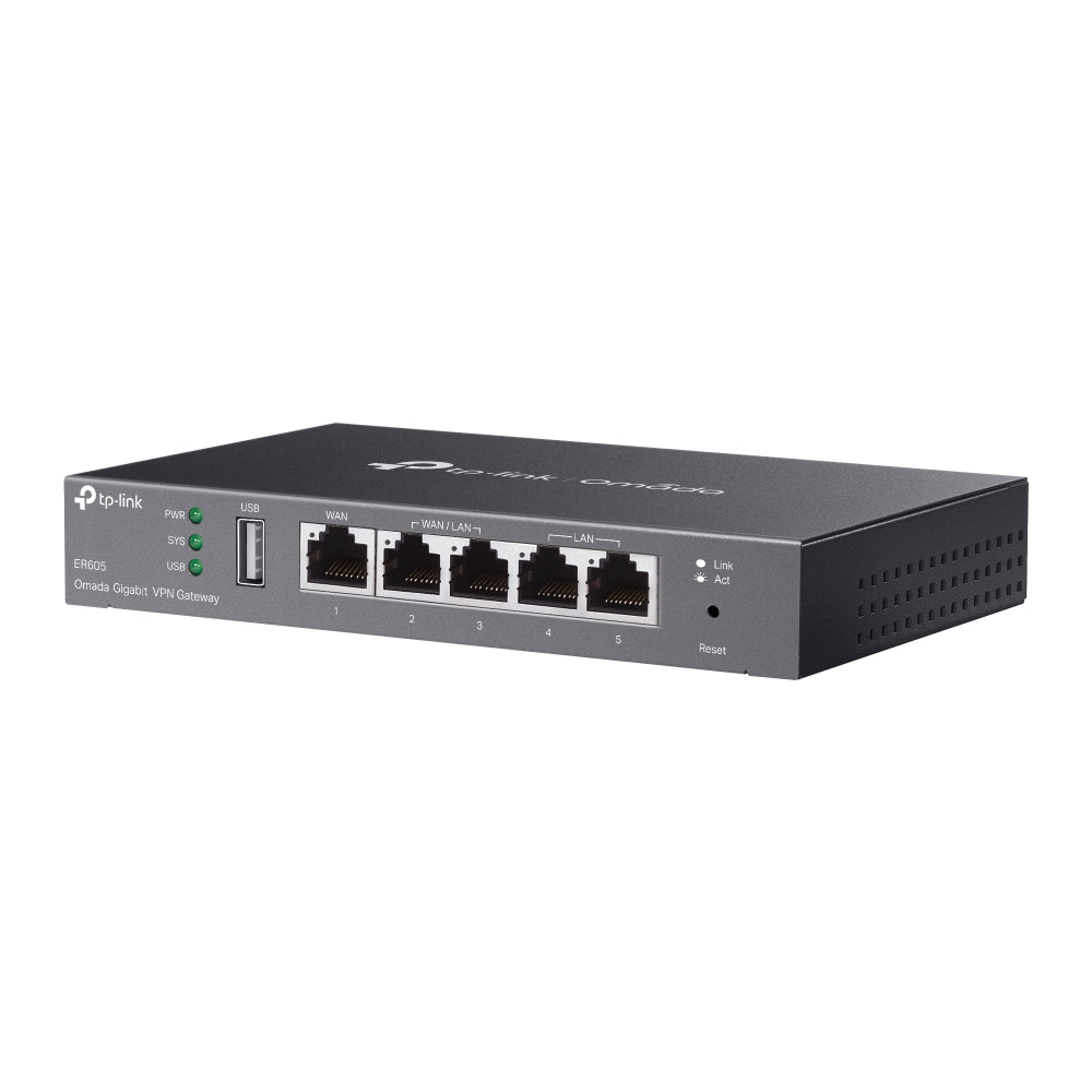 ER605 - Omada Gigabit VPN 路由器 [工廠翻修產品][Remanufactured Products]