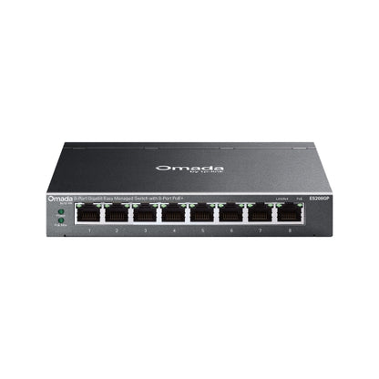 Omada - ES208GP 8-Port Gigabit Easy Managed Switch with 8-Port PoE+