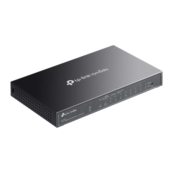 Omada - ES210GMP 10-Port Gigabit Easy Managed Switch with 8-Port PoE+