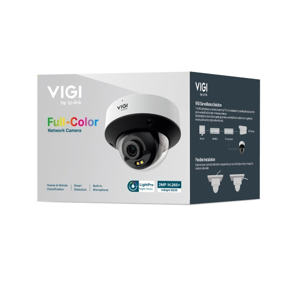 InSight S225 - VIGI 2MP Full-Color Dome  Network Camera