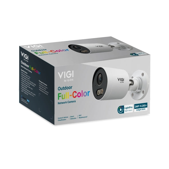 InSight S325 - VIGI 2MP Outdoor Full-Color Bullet Network Camera