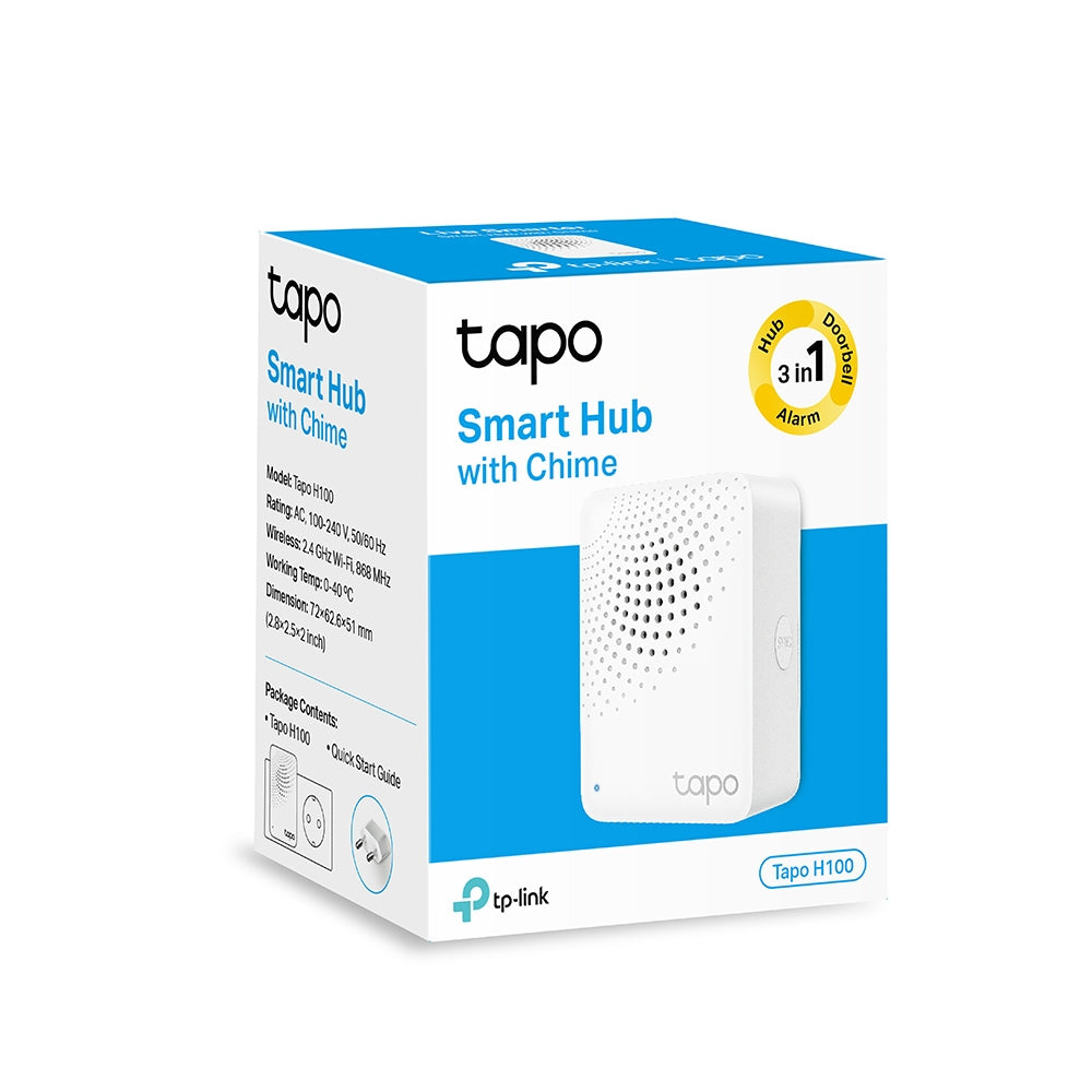Tapo H100 - Smart Hub (智能設備中心盒子) (內置喇叭)(Sub-1G)